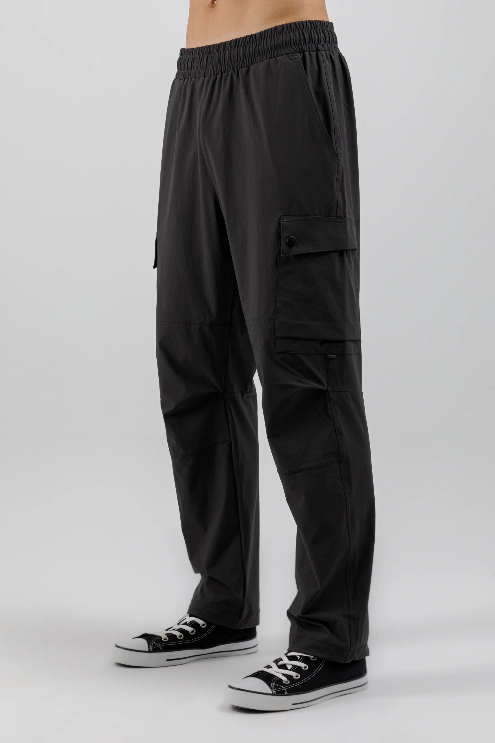 بنطال عملي تكتيكي متعدد الجيوب - بنطال رجالي مريح بقصة واسعة 