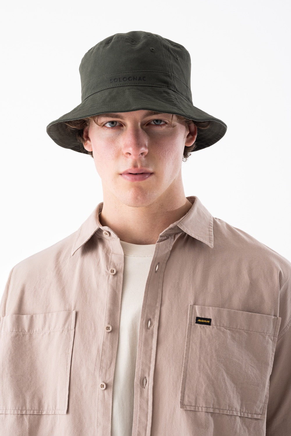 Oversized Dual-Pocket Short-Sleeve Shirt