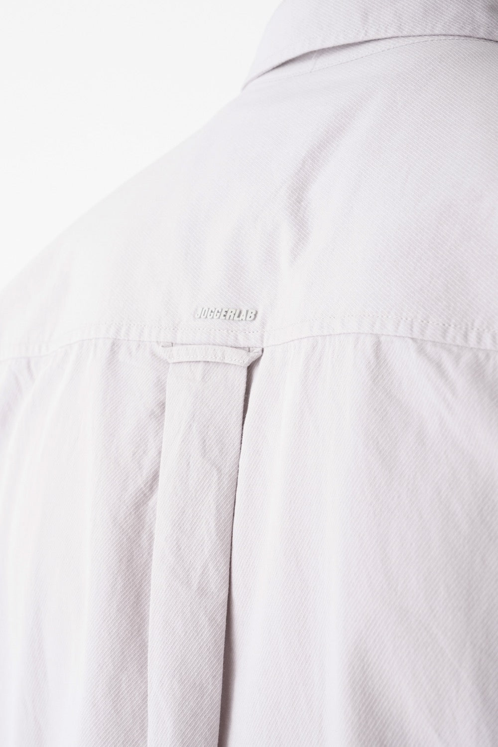 Oversized Dual-Pocket Short-Sleeve Shirt